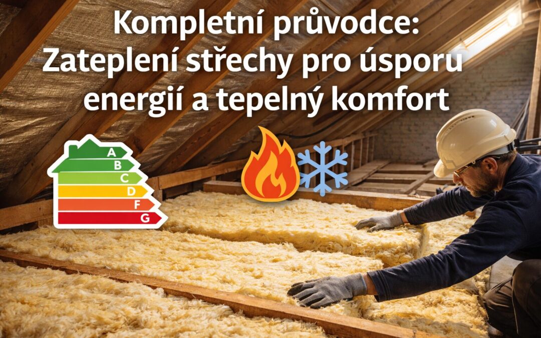 Kompletní průvodce: Zateplení střechy pro úsporu energií a tepelný komfort